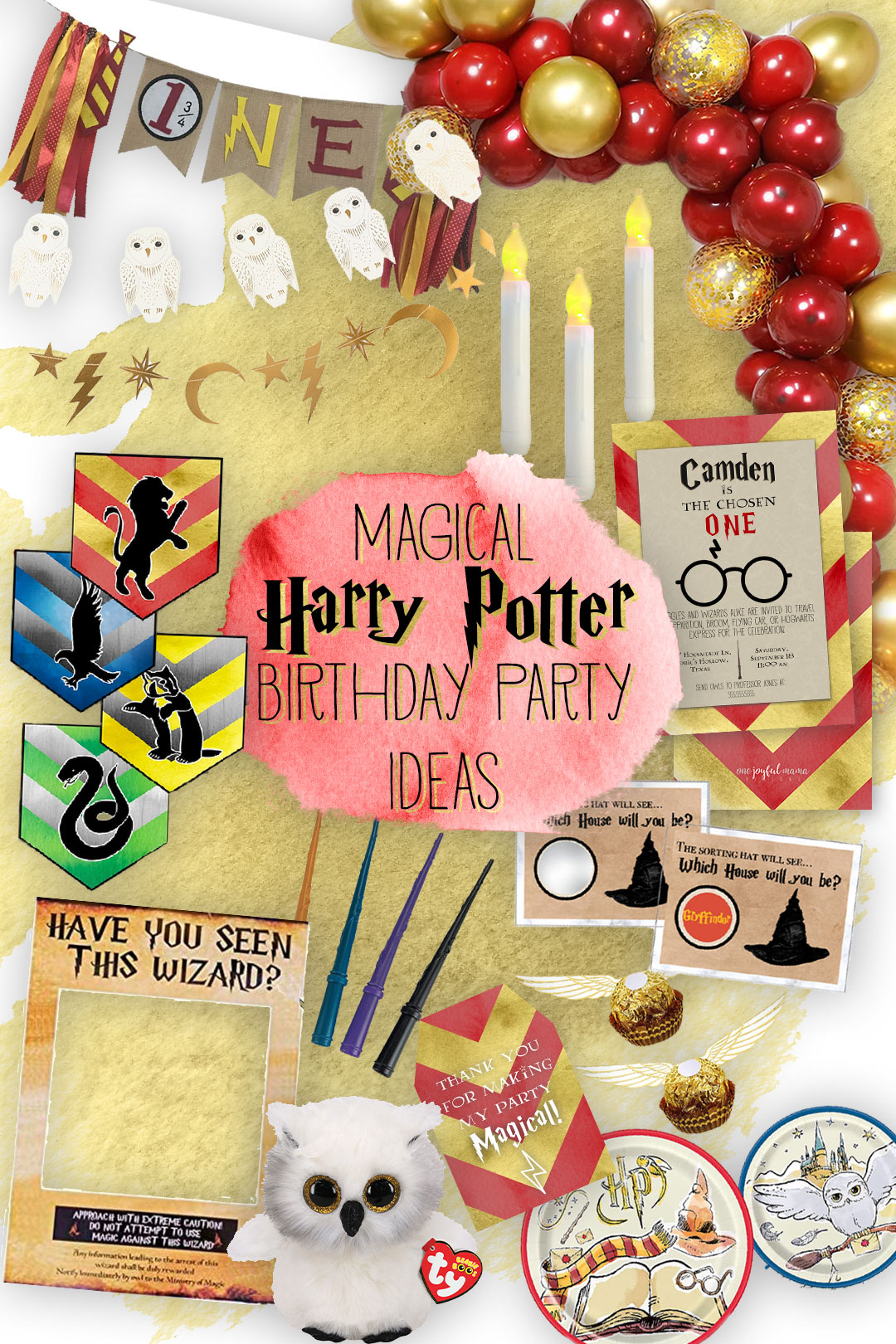 How to Throw a Quick and Easy Harry Potter Birthday Party - One Hangry Mama